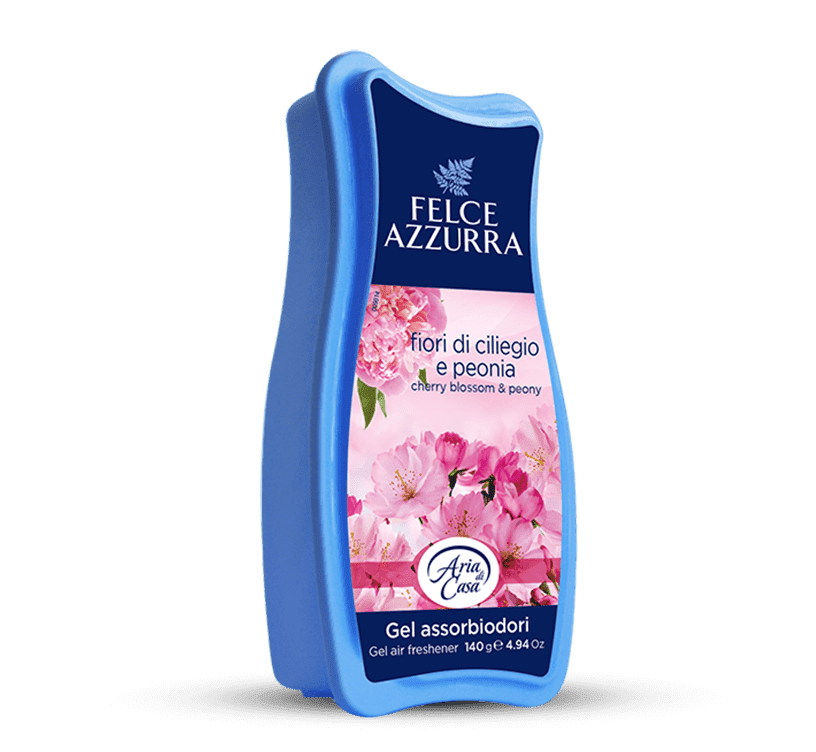 Felce Azzurra Gélový osviežovač vzduchu pivonka a čerešňový kvet 140 g